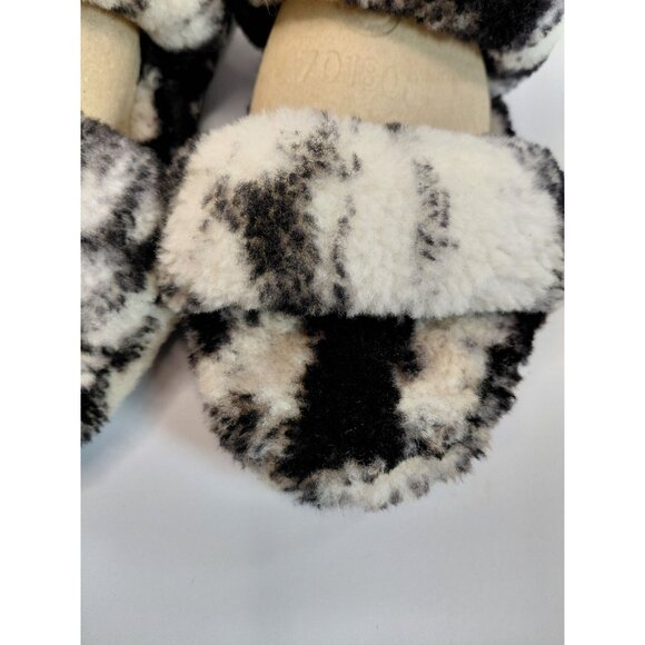 Ugg Women's Oh Yeah Marble Shearling Slide Slippers Size 8  '' SIGNS OF USE'' - Picture 8 of 12